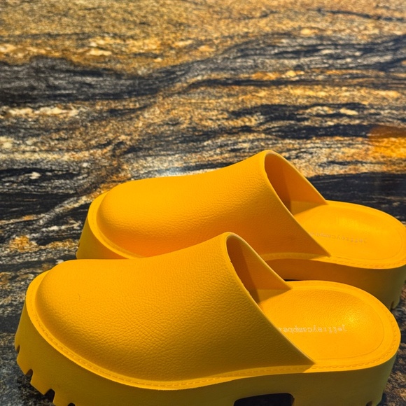 Jeffrey Campbell Platform Mules - Picture 2 of 7